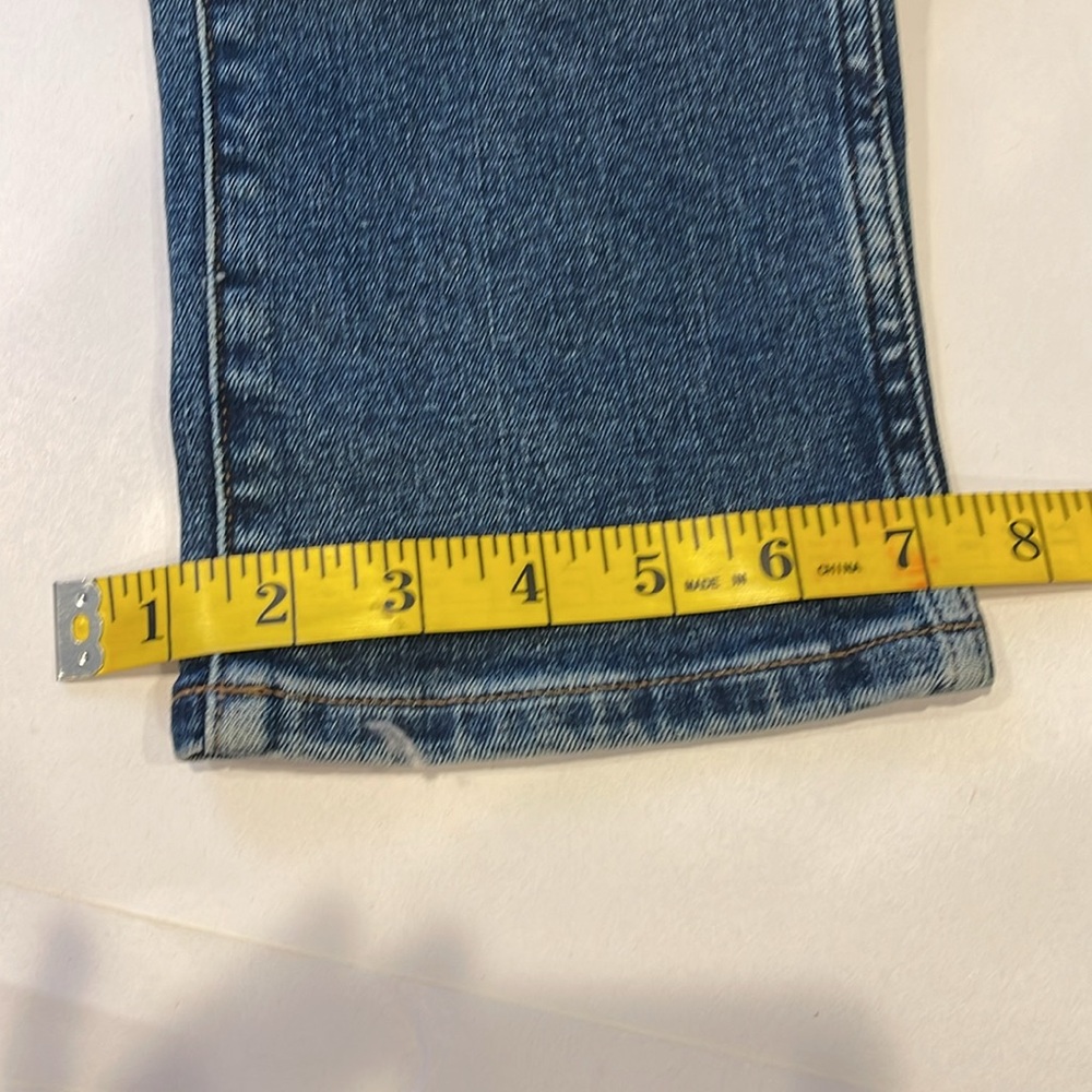 “Madewell Dark Wash Stovepipe Slim Jeans | Women’s 27 | NWT Midrise inseam 31" - Picture 6 of 17